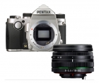 Pentax KP silver + 18-50mm DA-L WR